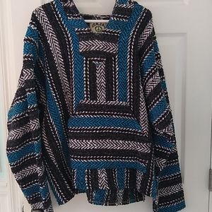 Baja Joe Hoodie Pullover Size Large